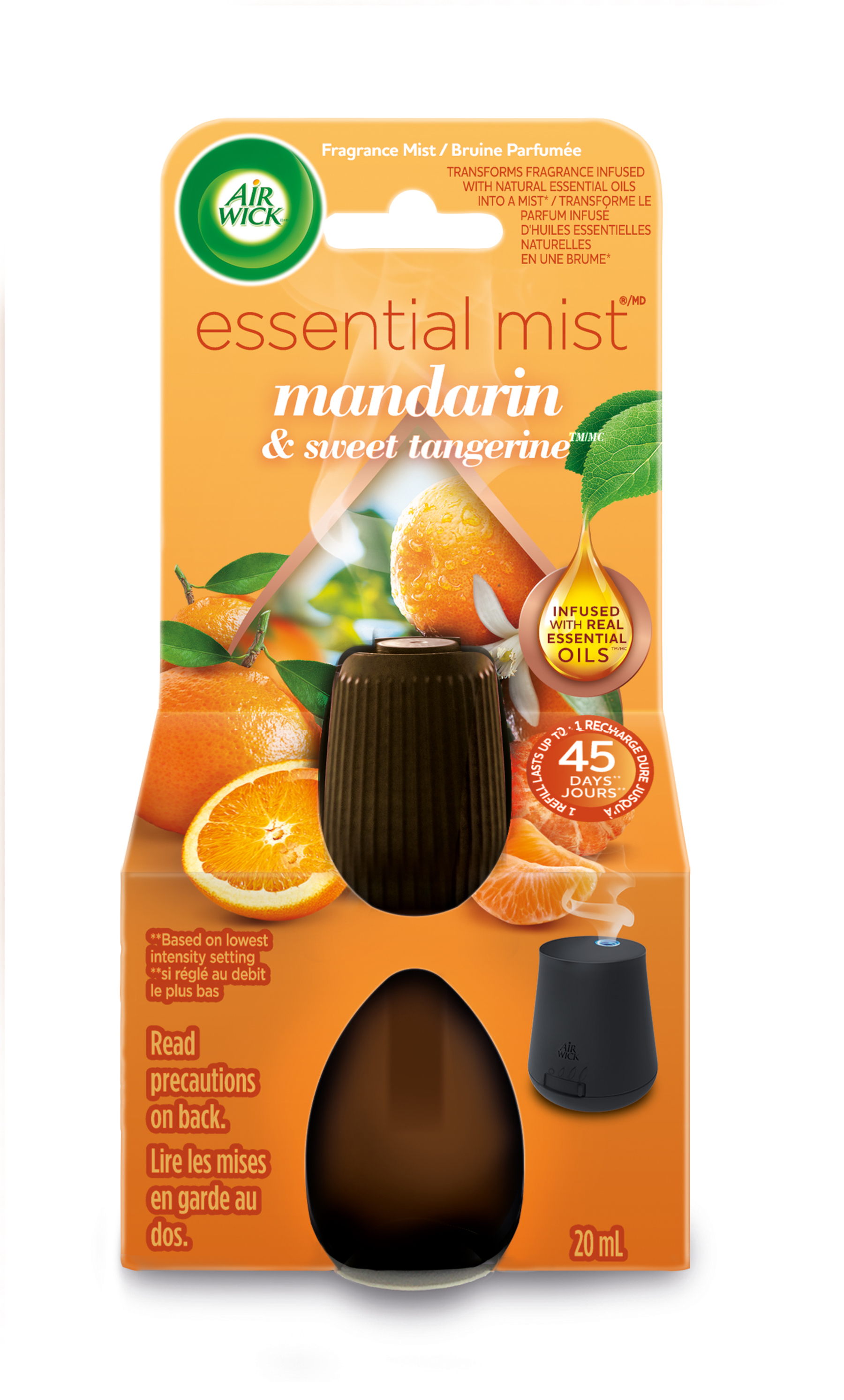 AIR WICK Essential Mist  Mandarin  Sweet Tangerine Canada